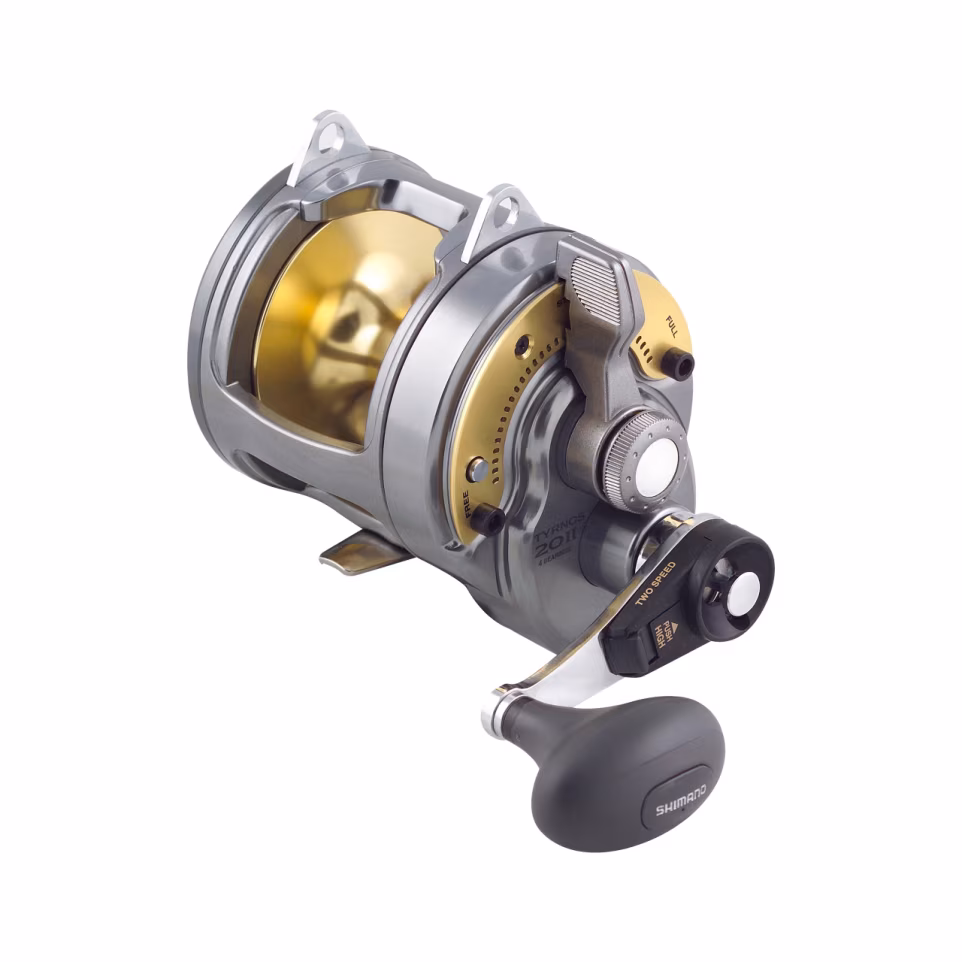 SHIMANO TYRNOS TWO-SPEED LEVER DRAG REEL - Image 4