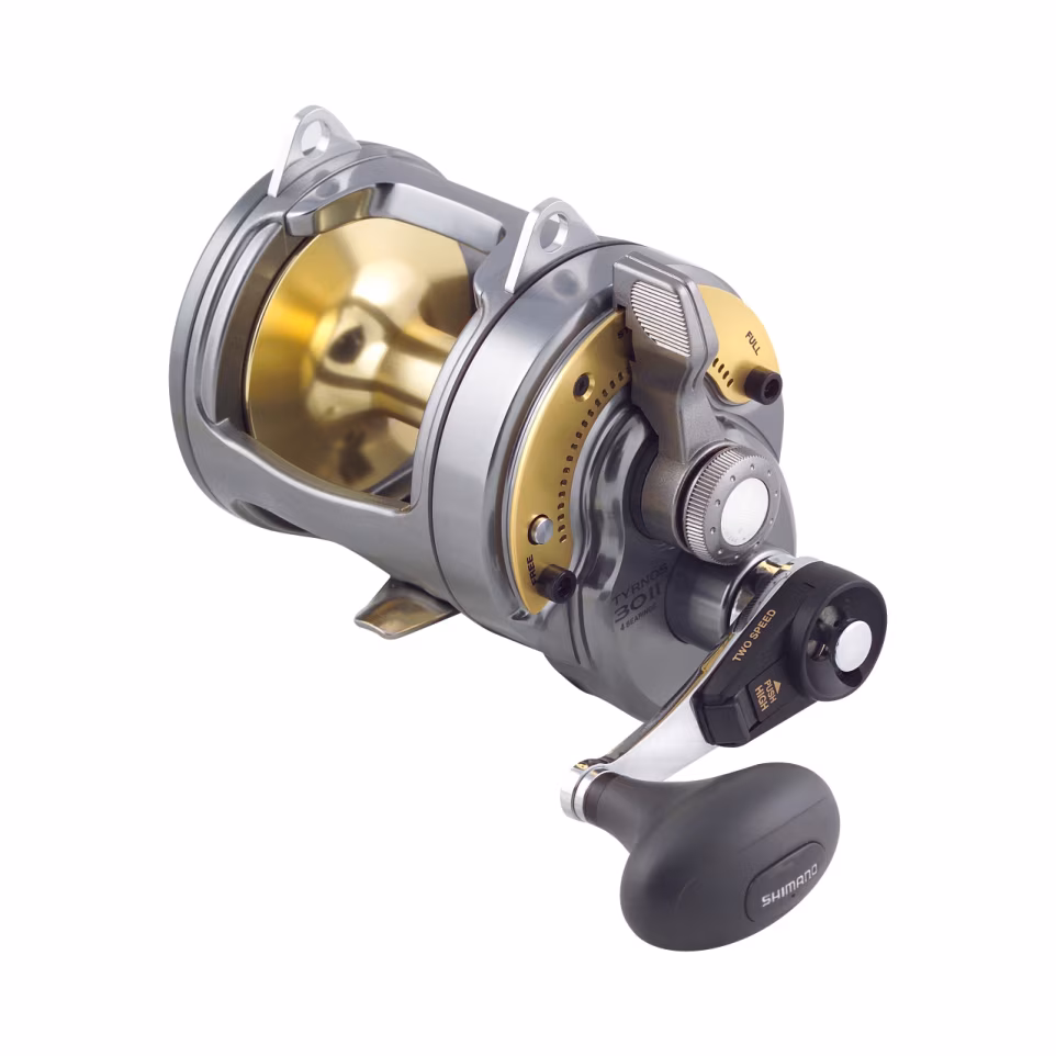 SHIMANO TYRNOS TWO-SPEED LEVER DRAG REEL - Image 3