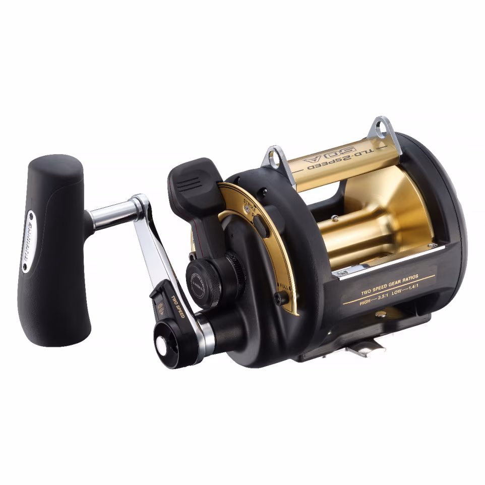 SHIMANO TLD II A TWO-SPEED LEVER DRAG REEL
